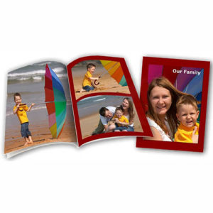 Softcover family photos book